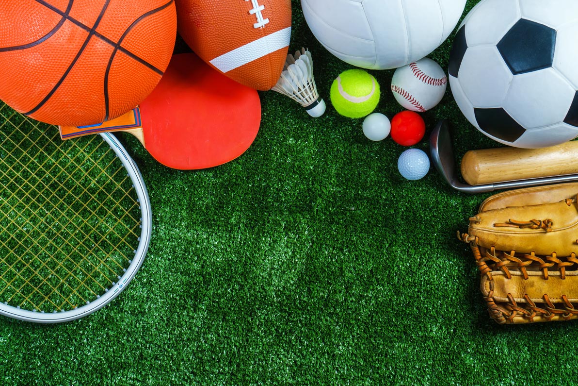 Spor alanı için halı çim