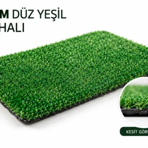 Premium Polietilen Suni Çim Halı – Doğal Görünümlü & UV Dayanımlı (05 MM)