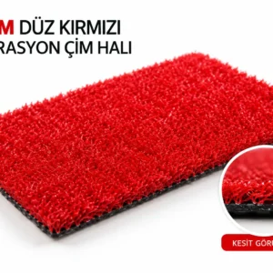 Premium Polietilen Suni Çim Halı – Doğal Görünümlü & UV Dayanımlı (08 MM)