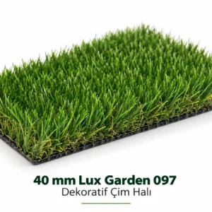 Premium Polietilen Suni Çim Halı – Doğal Görünümlü & UV Dayanımlı (40MM)
