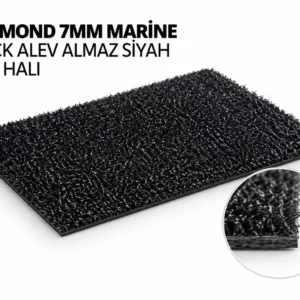 Premium Polietilen Suni Çim Halı – Doğal Görünümlü & UV Dayanımlı (7 MM) SİYAH