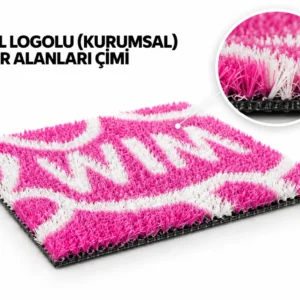 Premium Polietilen Suni Çim Halı – Doğal Görünümlü & UV Dayanımlı ÖZEL LOGOLU ÜRETİM